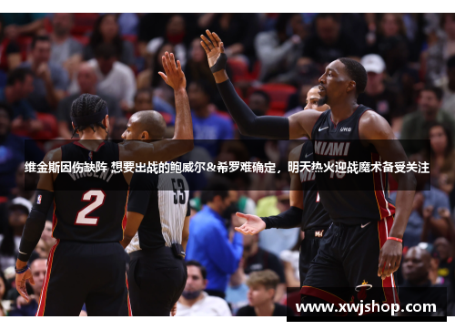 维金斯因伤缺阵 想要出战的鲍威尔&希罗难确定，明天热火迎战魔术备受关注